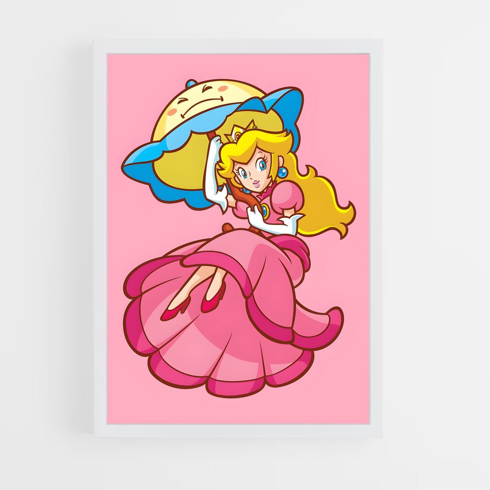Poster Princess Peach's Dream – affiche Mario (vue 3)
